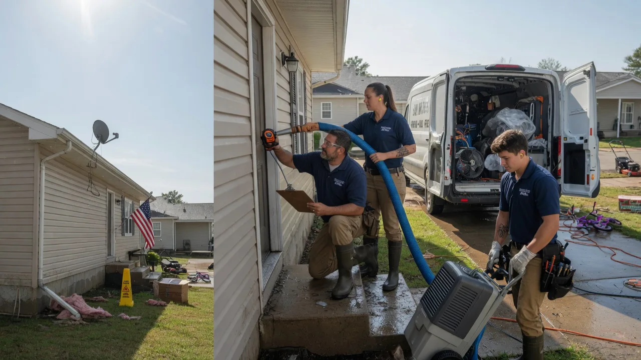 Ceiling Water Damage Restoration in Perronville, MI near me