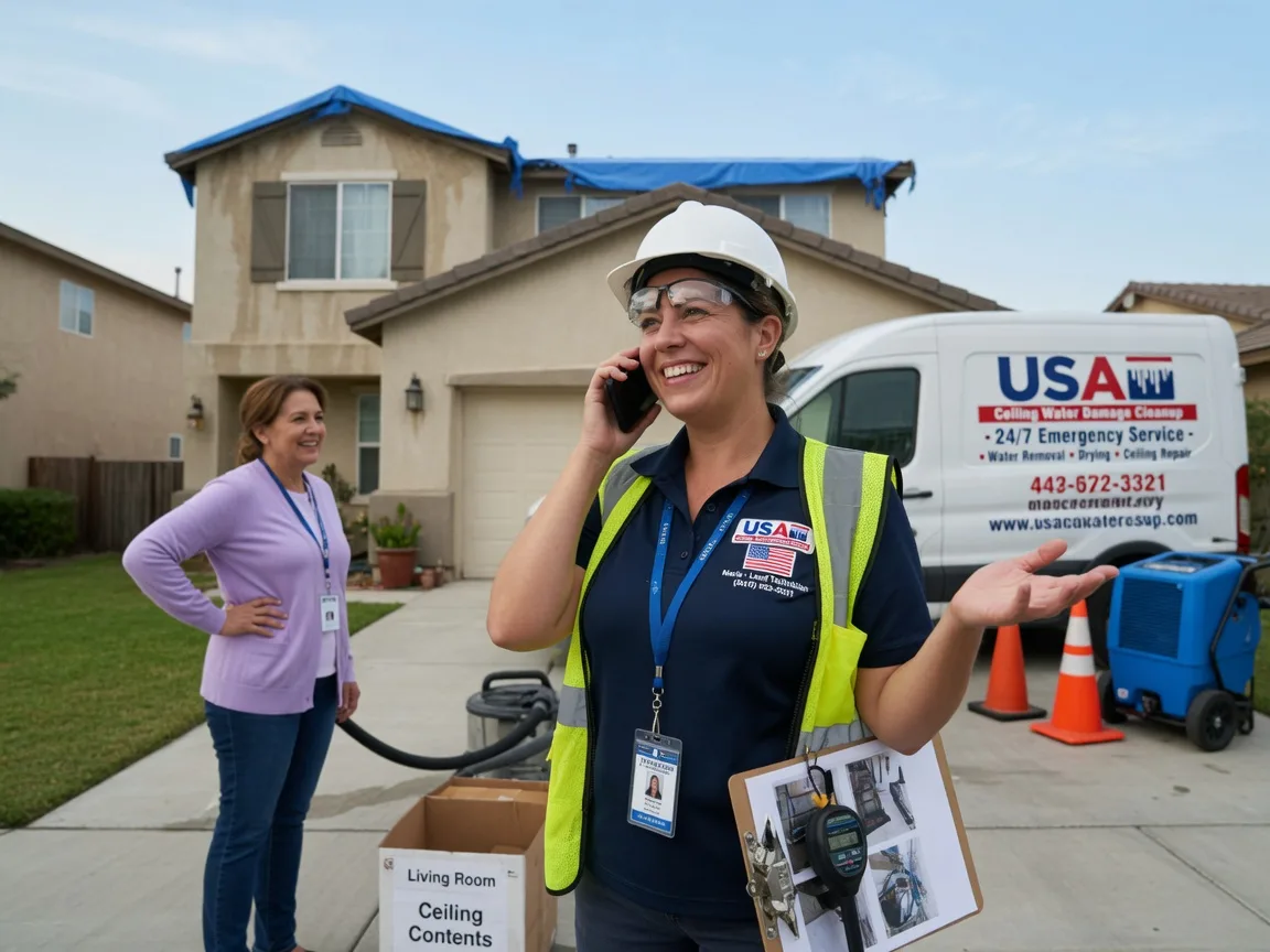Ceiling Water Damage Restoration Perronville, MI FAQs